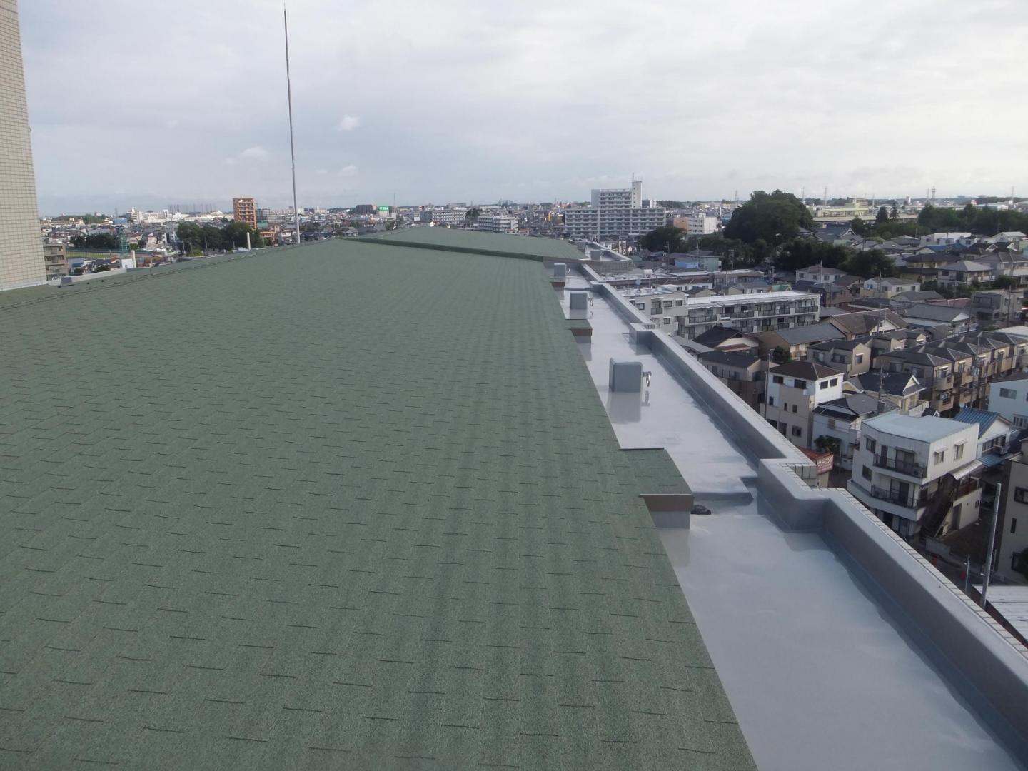 シングル屋根葺き替え